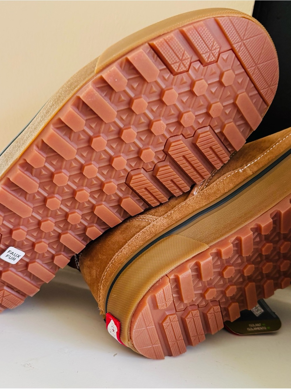 Vans Suede Slip-On Sneakers - Chestnut Brown - Picture 7 of 7